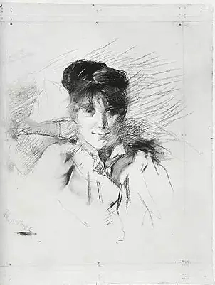 Toulouse Lautrec - Portrait de Femme