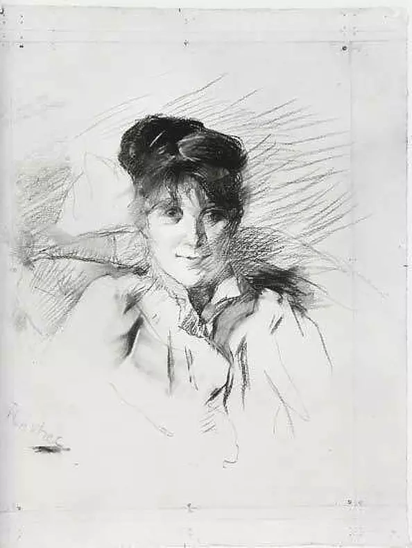 Toulouse Lautrec - Portrait de Femme