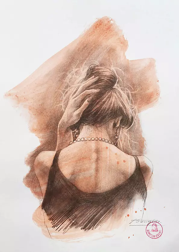 Hongtao Huang - Portrait of Lady