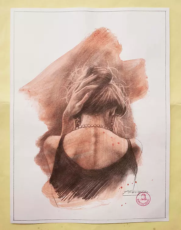 Hongtao Huang - Portrait of Lady