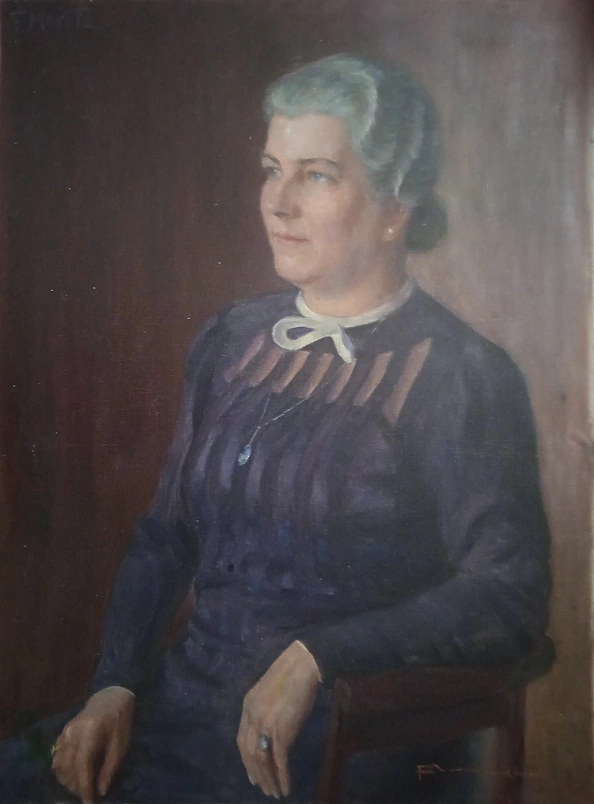 Mieczysław Majkowski - Portrait of a Lady - Fritz Moritz (1922 - 1994) Germany