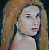 Małgorzata Gazduła - Portrait of long-haired girl