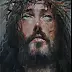 Damian Gierlach - Portrait von Jesus Christus Öl DGierlach