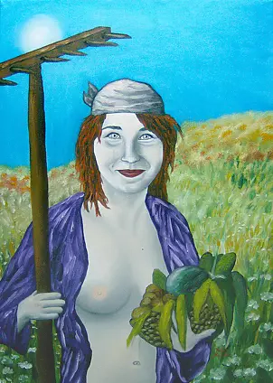   - Portret Marii Matejko żniwiarki