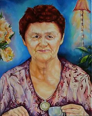 Zenon Gleń - Portrait of mother