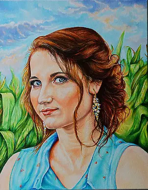   - Portrait of Monika