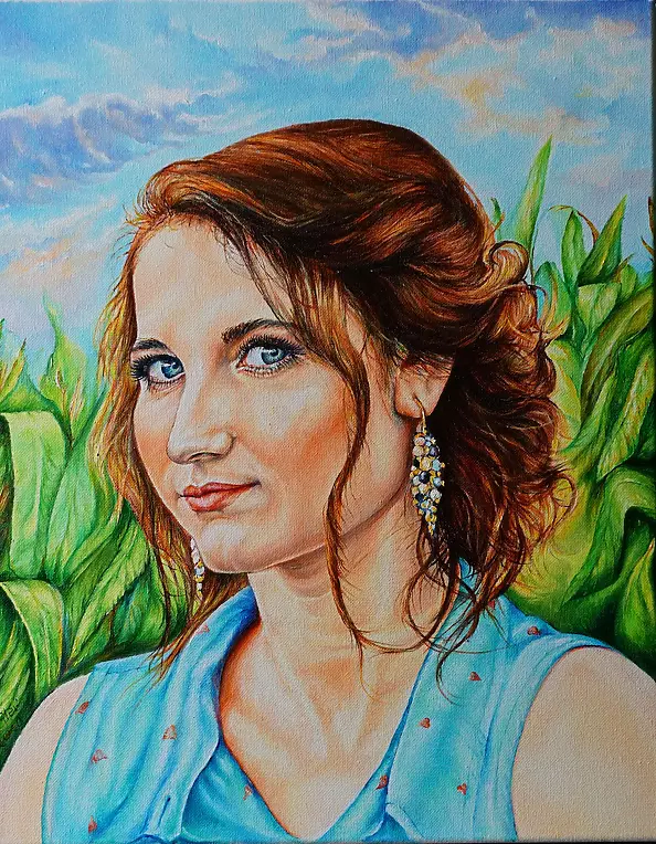 Zenon Gleń - Portrait of Monika