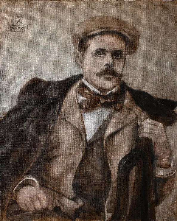 Agnieszka Długołęcka - Ritratto di Tadeusz Przerwa Tetmajer