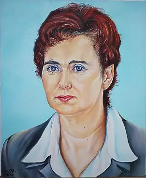 Zenon Gleń - Portret Żony