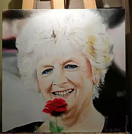 Kamila Łyczba-Marszałek - Portrait of grandmother