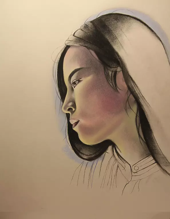 Zofia Błażko - Portrait of Chinese