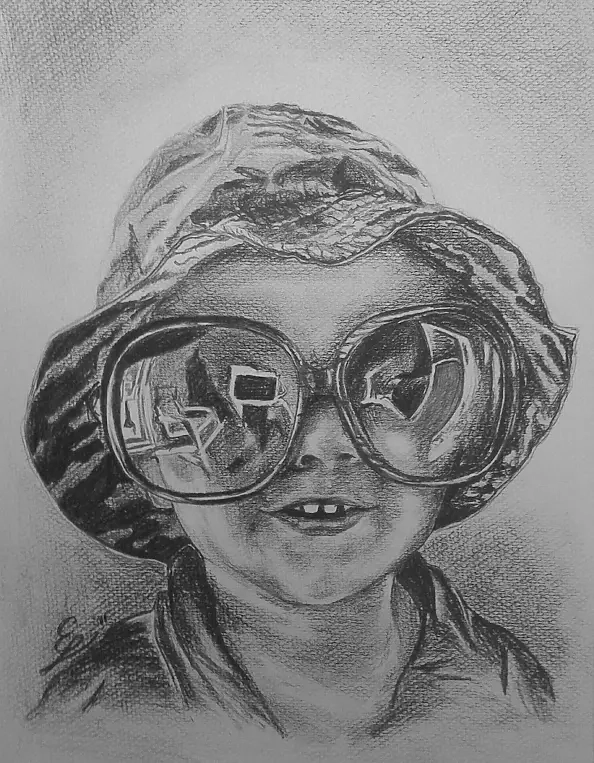 Emilia Lewandowska - Portrait of child