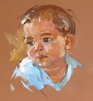 Krzysztof Tracz - Portrait of child