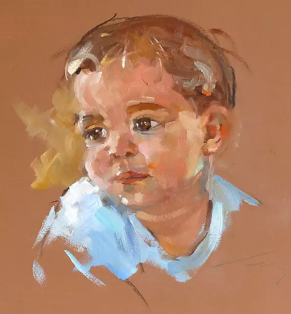 Krzysztof Tracz - Portrait of child