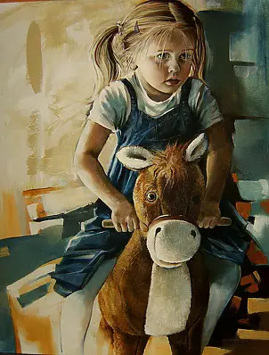 Jolanta Kalopsidiotis - Portret dziewczynki