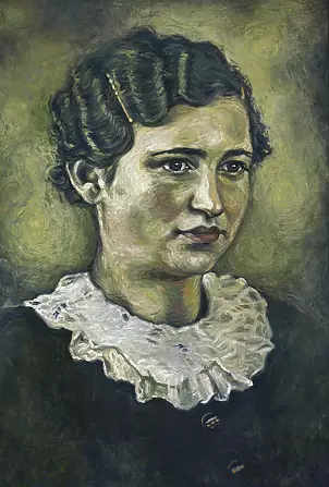 Wojciech Krausewicz - Portrait of a girl