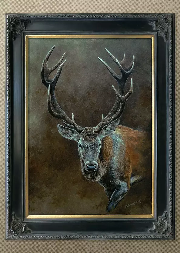Michał Nowakowski - Deer portrait
