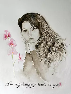 Krystyna Krasowska Cicha - Portret
