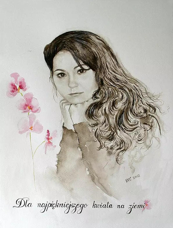 Krystyna Krasowska Cicha - Portrait