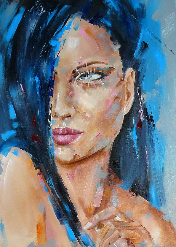 Iwona Wierkowska-Rogowska - Portret kobiety