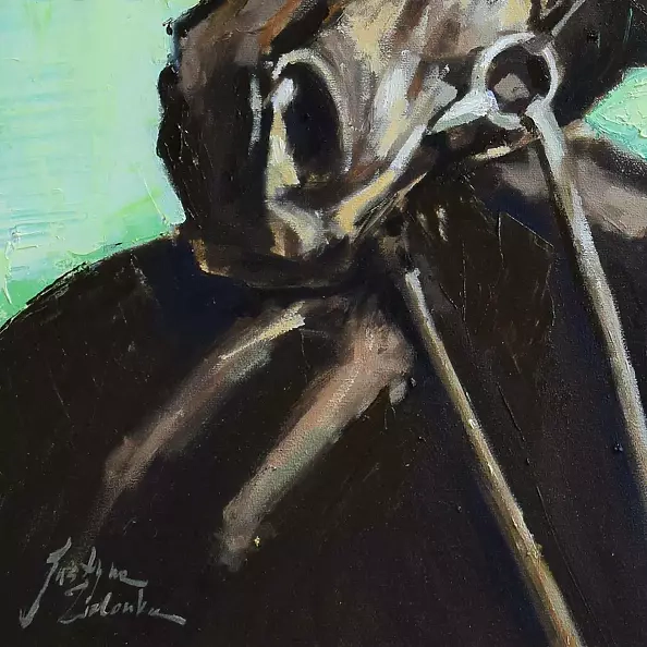 Justyna Zielonka - Portrait of a horse 1