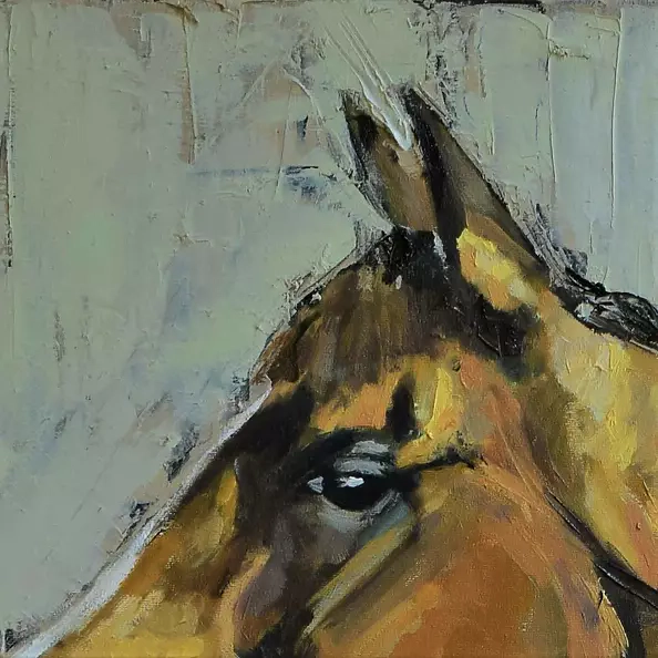 Justyna Zielonka - Portrait of a horse 4