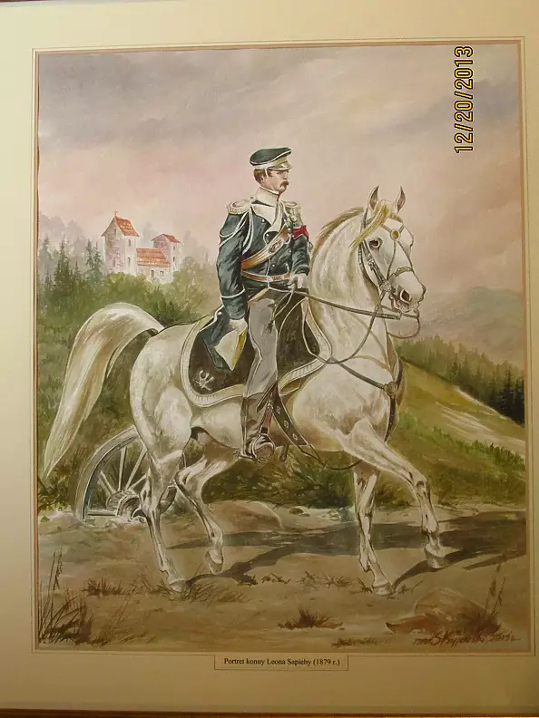 Jacek Stryjewski - Equestrian Portrait of Leona Sapiecha