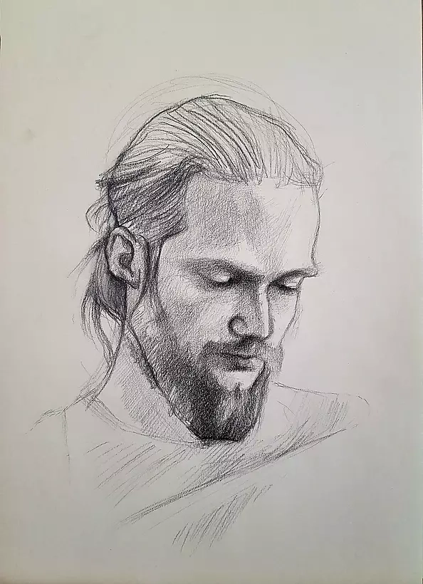 Klara Fuchs - Portret mężczyzny