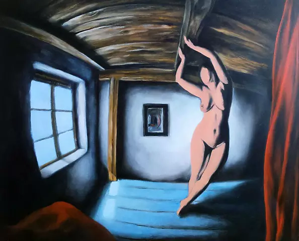 Adam Krawiec - "Portrait of a man in black"