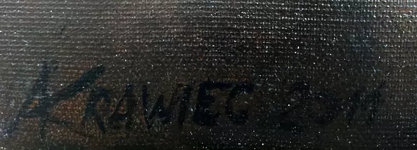 Adam Krawiec - "Portrait of a man in black"