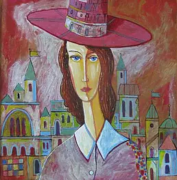 Leszek Kuchniak - Portret mieszczki