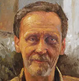 Piotr Mastalerz, портрет, Масляная картина - холст, 27 x 33