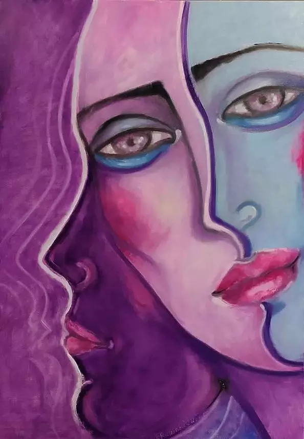 Krystyna Ruminkiewicz - Portret potrójny