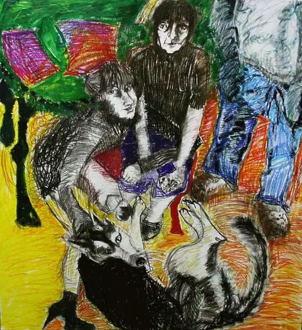 Agata Bajszczak - "Portret rodzinny we wnętrzu"