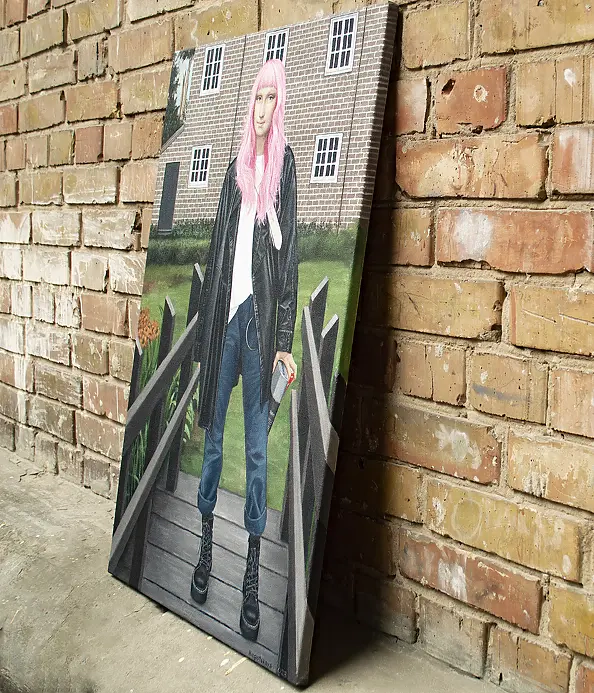 Nataliya Bagatskaya - Contemporary portrait "Barbie"