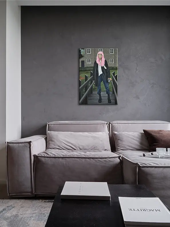 Nataliya Bagatskaya - Contemporary portrait "Barbie"