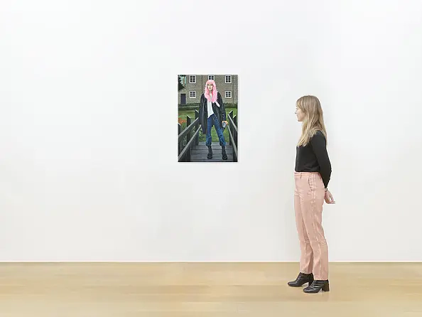 Nataliya Bagatskaya - Contemporary portrait "Barbie"