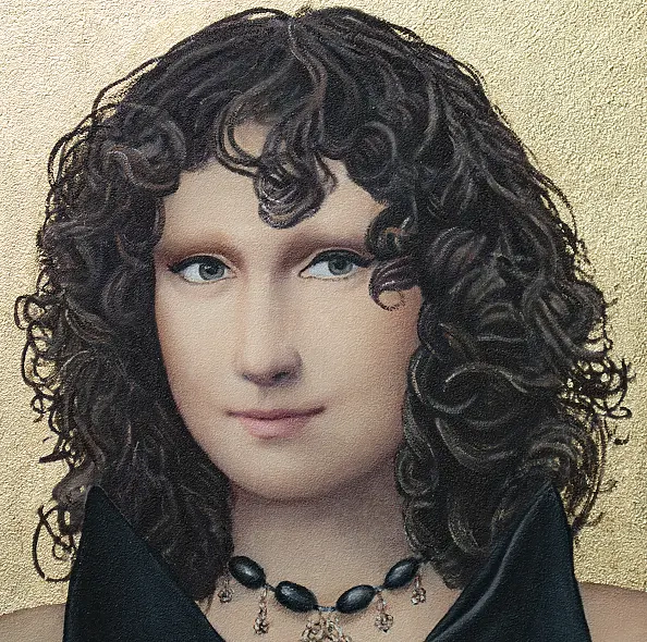 Nataliya Bagatskaya - Contemporary portrait "A glass of milk"