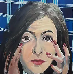 Adrianna Leszczyńska - Portrait from the perspective of the mirror # 4