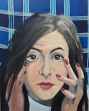 Adrianna Leszczyńska - Portrait from the perspective of the mirror # 4