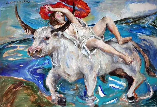 Stanisław Młodożeniec - Porwanie Europy