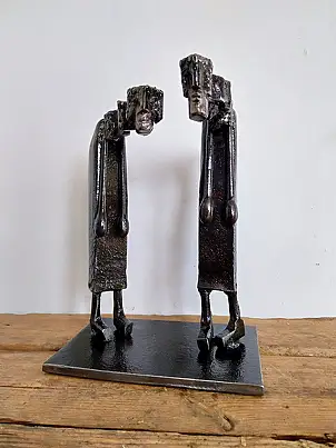 Janusz Czajkowski, Фигуры из стали, Інше - inne, 19 x 26