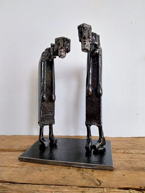 Janusz Czajkowski, Фигуры из стали, Інше - inne, 19 x 26