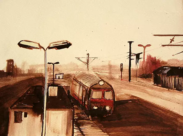 Marta Zamarska - Postcard from a trip IX