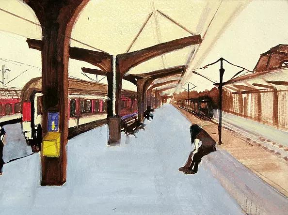 Marta Zamarska - Pocztówka z podróży XIX