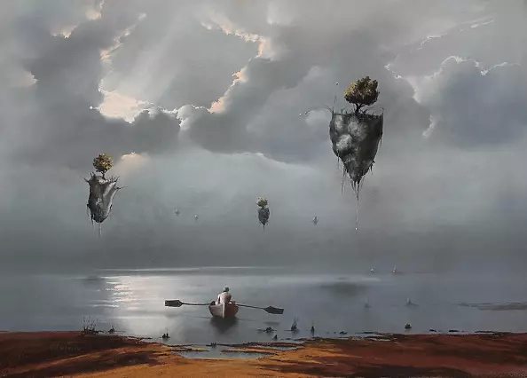 Borys Michalik - Seeker flying island