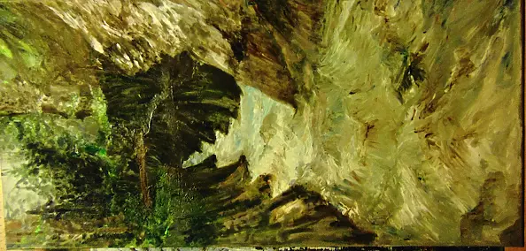 Helga Maria RADOCHOŃSKA - Stream in the ravine TATRA