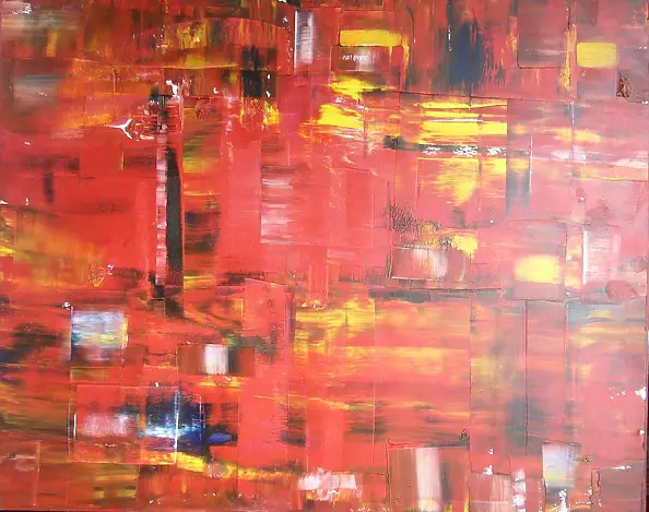 Kazimierz Komarnicki - Afterimage of red