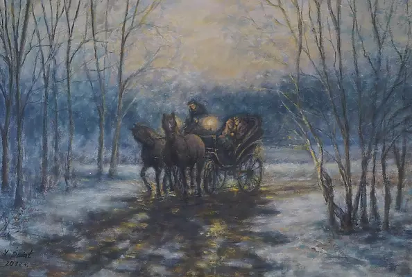 Zofia Świat - Back at dusk by Wierusza- Kowalski