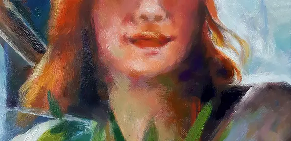 Barbara Gulbinowicz - Return from the flower market